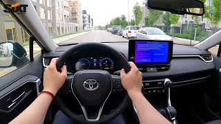 2023 Toyota RAV4 Facelift POV Driving Experience  First Person View FPV Test Drive [upl. by Normand]