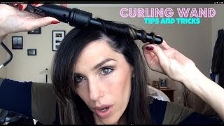 10 Tips and Tricks for Using a Curling Wand [upl. by Asi851]