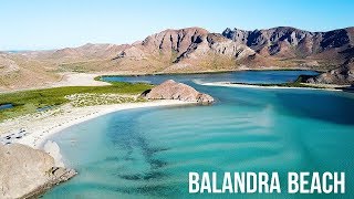 MOST BEAUTIFUL BEACH IN MEXICO  BALANDRA BEACH [upl. by Suinotna530]