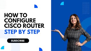 How to configure Cisco Router step by step [upl. by Eilis]