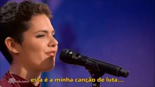 Calysta Bevier cantando Fight Song  Rachel Platten [upl. by Canon]