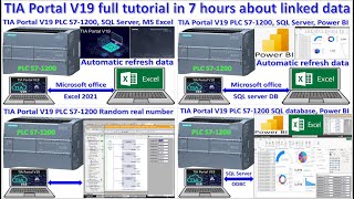 TIA Portal V19 full tutorial in 7 hours [upl. by Alcinia888]