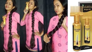 indulekha hair oil review  indulekha hair oil result  how to use indulekha hair oil [upl. by Mehalick]