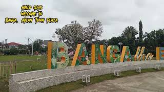 Banga Aklan Town Plaza Visit [upl. by Aerdnahs]