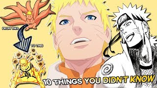 10 Things You Didnt Know About Naruto Uzumaki  Boruto amp Naruto updated [upl. by Auqinahs333]