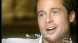 Brad Pitt talks about Angelina Jolie with Diane Sawyer [upl. by Stephana523]