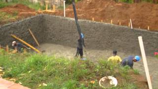 Building a Swimming Pool In Sosua Dominican Republic [upl. by Ilrak]