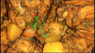 Jamaican Curry Chicken  How to make Curry Chicken  Lets Eat Cuisine [upl. by Akere]