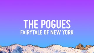 The Pogues  Fairytale Of New York Lyrics ft Kirsty MacColl [upl. by Mitchiner]