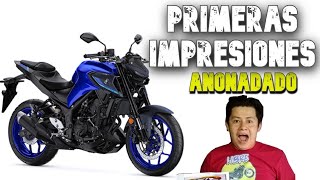 YAMAHA MT03 Primeras impresiones [upl. by Leopoldeen629]