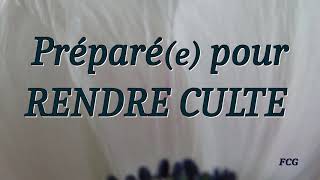 Préparée pour rendre culte [upl. by Lada]