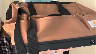 Carhartt Legacy Tool Bag 16 Inch w Molded Base Review [upl. by Leonidas]