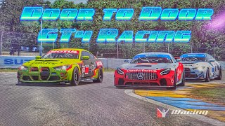 Thrilling DoortoDoor Action BMW G82 GT4 Falken Series at Road Atlanta  iRacing POV [upl. by Rew]