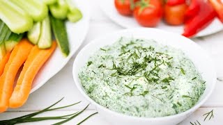 5Minute Spinach Ranch Dip  Forks Over Knives [upl. by Natsreik333]