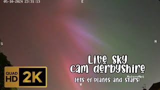 🔴🔊 Sky Webcam In Derbyshire  Birds Planes Helicopters and more [upl. by Coady]