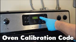 Frigidaire Oven Doesnt Heat at Right Temperature  How to Calibrate an Oven [upl. by Wilterdink46]