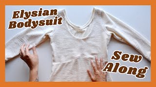 Elysian Bodysuit Sew Along amp Knit Fabric Sewing Tips [upl. by Ruphina844]