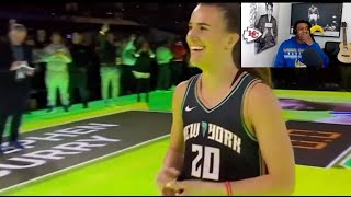 🤯 AINT NO WAY🔥  Stephen Curry vs Sabrina Ionescu  2024 SHOOTOUT [upl. by Elkraps]