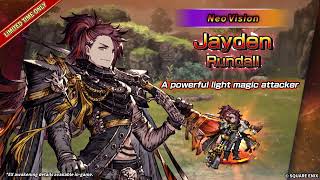 FFBE  Summon NV Unit Jayden Rundall and Flagbearer of Reform Glaciela [upl. by Mitman286]