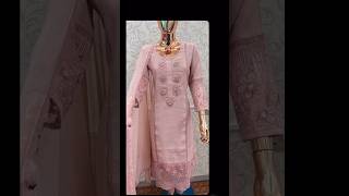 trending dress colors karachi muslin Elevate your style in this elegant amp timeless Muslin suit [upl. by Finstad]