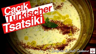 Cacik  Türkischer Tsatsiki  Vorspeise  Dip  Sauce Rezept by Daughter amp Dads Sizzlezone [upl. by Aniras612]