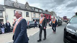 Mourne District twelfth evening parade Kilkeel 12th July 2024 [upl. by Gereron]