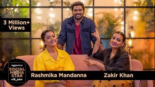 Social Media Star With Janice S03  E03 ZakirKhan amp Rashmika Mandanna [upl. by Amuwkuhc]