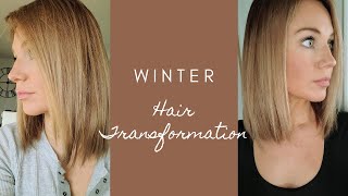 WINTER HAIR TUTORIAL USING REDKEN SHADES EQ  Toning down blonde hair using all level 7s [upl. by Enohsal]