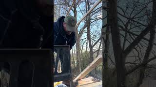 DIY 30x60 pole shed day 5 diy polebarn diyprojects [upl. by Trilby]