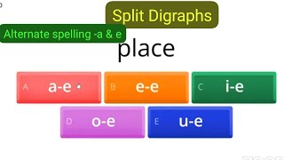 06th English Upcountry SL PhonicsSplit Digraph  ie  u e amp oeDigraph  ie amp ei Homophones [upl. by Alyal21]