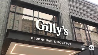 An inside look at the new upscale Gillys Clubhouse opening in Detroit Friday [upl. by Nimaynib503]