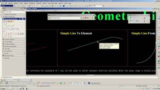 Road1 SS4 23 Civil Geometry Horizontal Line Tools [upl. by Elyssa]