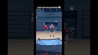 Try out this volleyball challenge 😂 [upl. by Ynavoj]