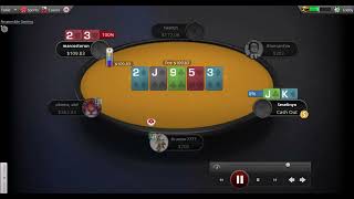 NL200 ZOOM Poker Highlights [upl. by Cilegna]