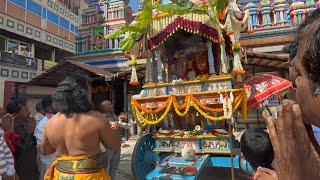 Ratha Saptami Sri Devi Draupadi an Arjuna theruu rathayatra rathasaptami rathasaptamipooja [upl. by Kanor]