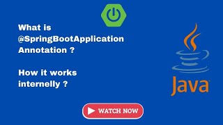 Spring Boot Tutorial 2 SpringBootApplication Annotation [upl. by Bilac]
