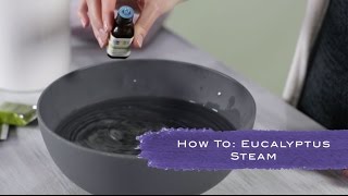 How To Do A Eucalyptus Steam [upl. by Ainirtak]