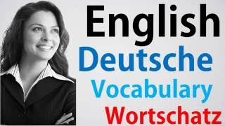 Video46 DeutschEnglisch Wortschatz Übersetzung German English Kostenlos Außerirdische [upl. by Graff]