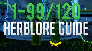 Runescape 3  199120 Herblore guide 2021 [upl. by Llenel]