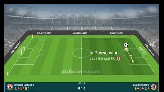 east bengal fc vs shillong lajong watch along with rahul chandran c [upl. by Faythe]