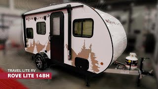 First Look  Rove Lite 14BH by Travel Lite RV  General RV Center [upl. by Idnew]