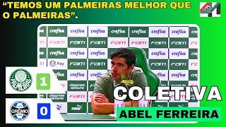 COLETIVA ABEL FERREIRA PALMEIRAS X GRÊMIO BRASILEIRÃO 2024 [upl. by Nolubez233]