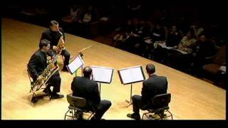 habanera saxophone quartet play bach [upl. by Ennayoj]