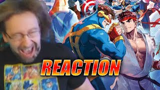 MAX REACTS Marvel Vs Capcom COLLECTION  MVC2 IS BACK [upl. by Ailin]