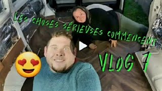 VLOG 7 on commence enfin lintérieur de Robin [upl. by Victor]