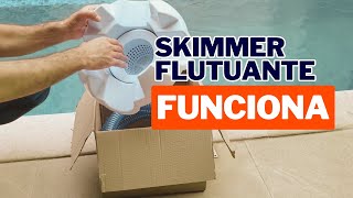 Skimmer Flutuante Funciona [upl. by Ennazus]