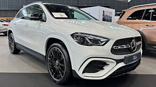 NEW MercedesBenz GLA 250e AMG Line FACELIFT 2024  Visual Review Exterior Interior amp MBUX [upl. by Nelleh]