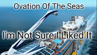 My Honest Thoughts On Royal Caribbeans Ovation Of The Seas Alaskan Cruise 2024 [upl. by Tonkin227]