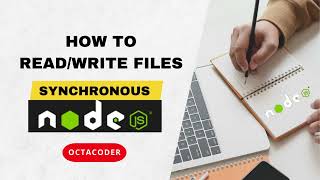 Synchronous File Reading and Writing in Nodejs  Tutorial [upl. by Watson]