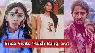 Erica Fernandes Talks About First Shoot As Sonakshi Bose For KRPKAB  Erica Thanks Fans For The Love [upl. by Zurheide727]